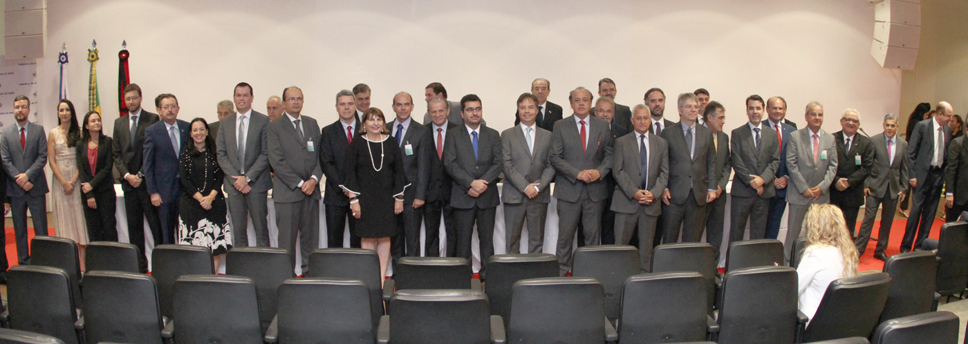 Solenidade de posse da nova diretoria da Atricon